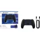 DualSense ワイヤレスコントローラー + USBケーブル for PC ミッドナイト ブラック [CFIJ-15502]の商品画像