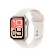 Apple Watch SE 第3世代 (GPSモデル) 40mm スターライトアルミニウムケースとスターライトスポーツバンド- M/L [MEH54J/A]の商品画像