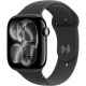 Apple Watch Series 11 (GPSモデル) 46mm ジェットブラックアルミニウムケースとブラックスポーツバンド- S/M [MEUW4J/A]の商品画像