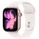 Apple Watch Series 11 (GPSモデル) 46mm ローズゴールドアルミニウムケースとライトブラッシュスポーツバンド- /L [MEV74J/A]の商品画像