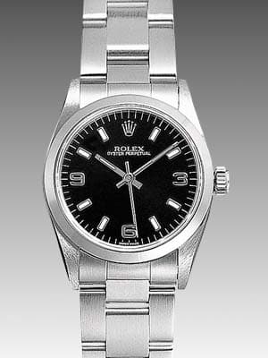 Rolex オイスター パーペチュアル 77080 ステンレス ブラックの商品画像