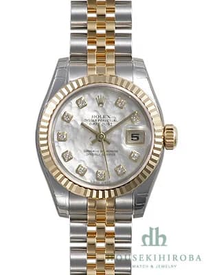 Rolex デイトジャスト 179173NG ステンレス・イエローゴールド ホワイトの商品画像
