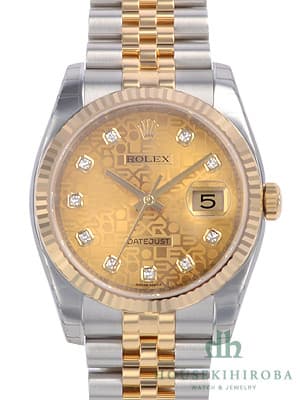Rolex デイトジャスト 116233G ステンレス+イエローゴールドの商品画像