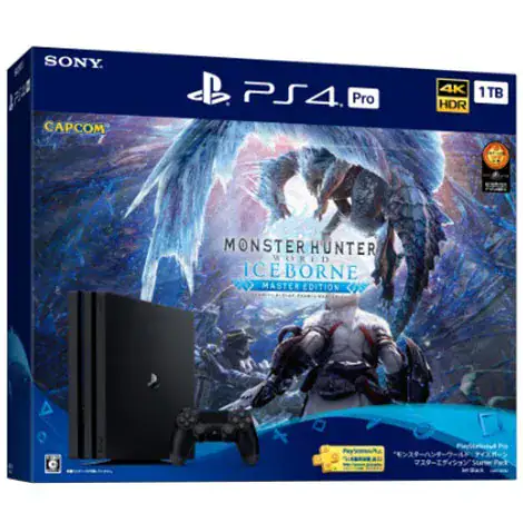 PlayStation4 Pro モンスターハンターワールド:アイスボーン マスターエディション Starter PackCUHJ-10032の商品画像