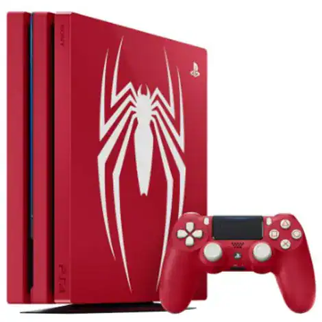 ソニー・インタラクティブエンタテインメント PlayStation 4 Pro Marvels Spider-Man Limited Edition 1TB CUHJ-10027の商品画像