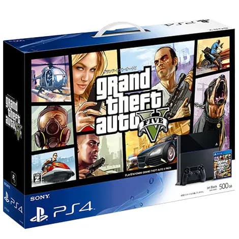 ソニー・インタラクティブエンタテインメント PlayStation 4 Grand Theft Auto V Pack 500GB VCUHJ-10007の商品画像