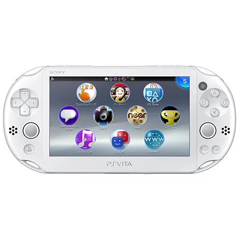 PlayStation Vita本体 Wi-Fiモデル ホワイト PCH-2000ZA12の商品画像