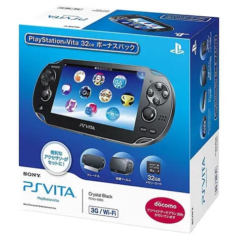 PlayStation Vita本体 3G/Wi-Fiモデル 32GB ボーナスパック PCHJ-10005の商品画像