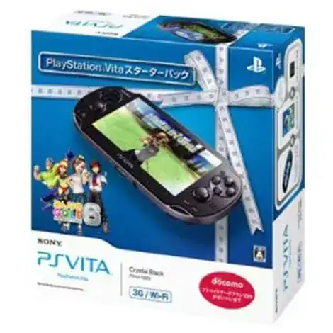 PlayStation Vita本体 3G/Wi-Fiモデル みんなのGOLF6同梱版 スターターパック PCHJ-10003の商品画像