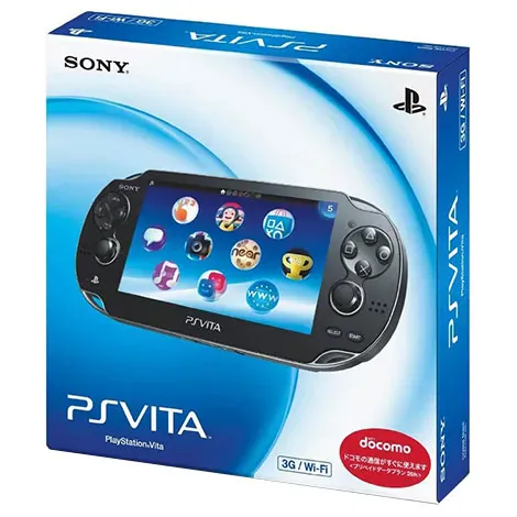PlayStation Vita 3G/Wi-Fiモデル PCH-1100AB01 クリスタル・ブラック (限定版)の商品画像