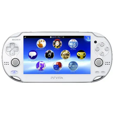 PlayStation Vita本体 Wi-Fiモデル クリスタル・ホワイト PCH-1000ZA02の商品画像