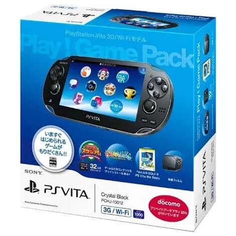 PlayStation Vita本体 3G/Wi-Fiモデル Play!Game Pack PCHJ-10012の商品画像