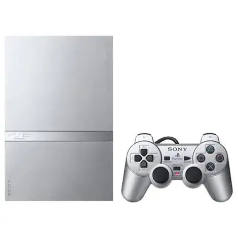 (本体)プレイステーション2 PlayStation2 サテン・シルバー(SCPH-77000SS)の商品画像