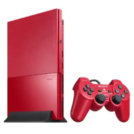 (本体)プレイステーション2 PlayStation2 シナバー・レッド(SCPH-90000CR)の商品画像