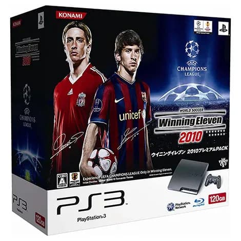 PlayStation3 120GB ウイニングイレブン 2010 プレミアムPACK VT023J1の商品画像