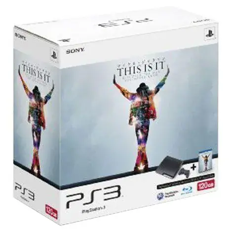 PlayStation3 120GB マイケルジャクソン「THIS IS IT」スペシャルパック CEJH10009の商品画像