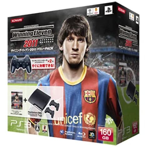 PlayStation3 160GB ワールドサッカー ウイニングイレブン2011 バリューPACK VT035J1の商品画像