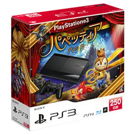 PlayStation3 250GB チャコールブラック パペッティア パック CEJH10028の商品画像
