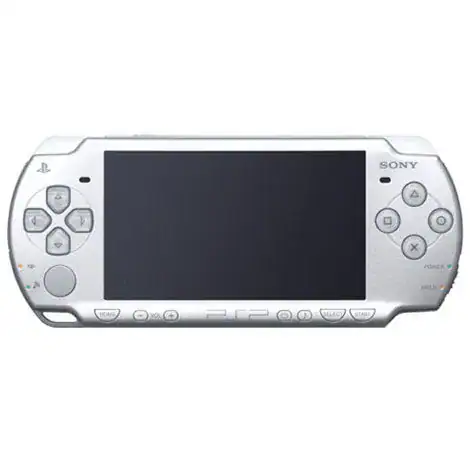 (本体)プレイステーション・ポータブル アイス・シルバー(PSP-2000IS)の商品画像