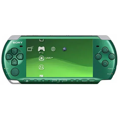 (本体)プレイステーション・ポータブル スピリティッド・グリーン(PSP-3000SG)の商品画像