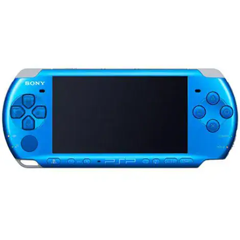 (本体)プレイステーション・ポータブル バイブラント・ブルー(PSP-3000VB)の商品画像