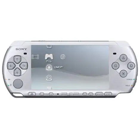 (本体)プレイステーション・ポータブル ミスティック・シルバー(PSP-3000MS)の商品画像