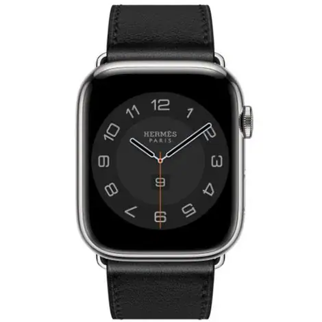 Apple Watch Hermes Series8 45mm GPS+Cellular ステンレススチールケース/シンプルトゥールディプロイアントバックルレザーストラップの商品画像