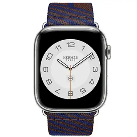 Apple Watch Hermes Series8 45mm GPS+Cellular ステンレススチールケース/ジャンピングシンプルトゥールストラップの商品画像