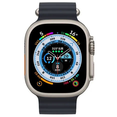 Apple Watch Ultra 49mm GPS+Cellular チタニウムケース/オーシャンバンドの商品画像