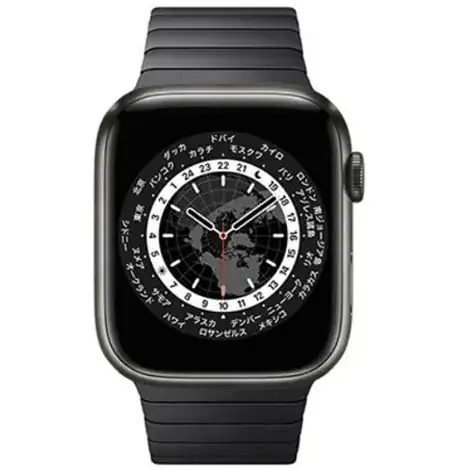 Apple Watch Series7 45mm GPS+Cellular アルミニウムケース/ブラックリンクブレスレットの商品画像