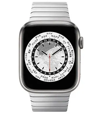 Apple Watch Edition Series7 45mm GPS+Cellular チタニウムケース/シルバーリンクブレスレットの商品画像