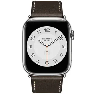 Apple Watch Hermes Series7 45mm GPS+Cellular ステンレススチールケース/シンプルトゥールレザーストラップの商品画像