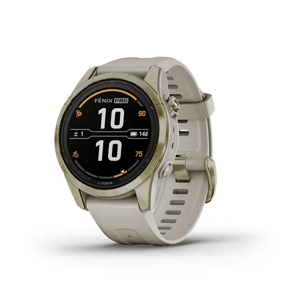fenix 7S Pro Sapphire Dual Power 010-02776-62 Soft Gold/Light Sandの商品画像