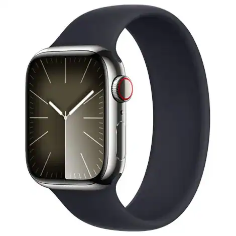 Apple Watch Series9 41mm GPS+Cellular ステンレススチール/ソロループの商品画像