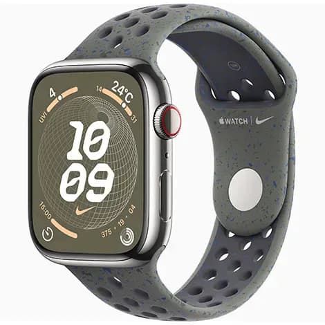 Apple Watch Series9 45mm GPS+Cellular ステンレススチール/Nikeスポーツバンドの商品画像