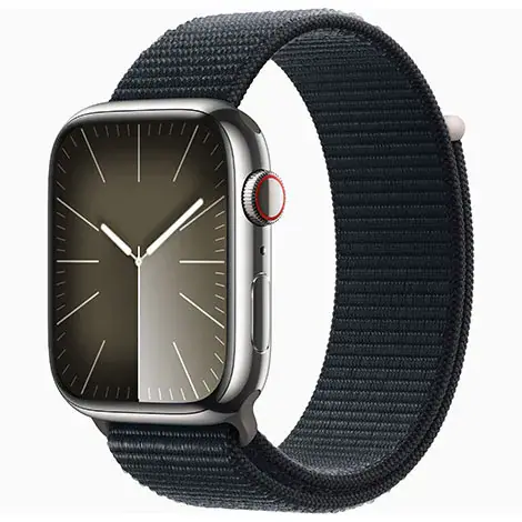 Apple Watch Series9 45mm GPS+Cellular ステンレススチール/スポーツループの商品画像
