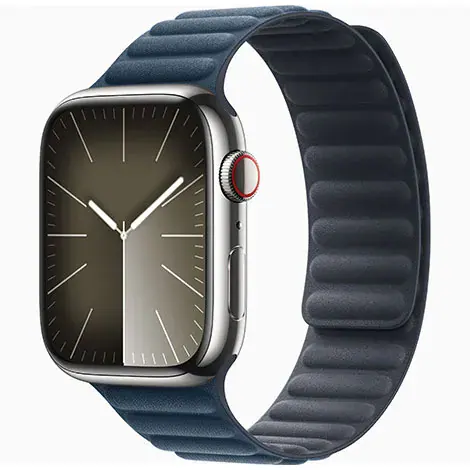 Apple Watch Series9 45mm GPS+Cellular ステンレススチール/マグネティックリンクの商品画像