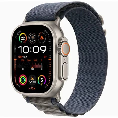 Apple Watch Ultra 2 49mm GPS + Cellular チタニウムケース/アルパインループの商品画像