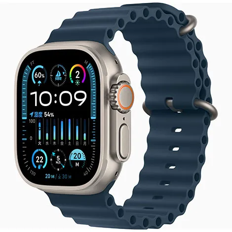 Apple Watch Ultra 2 49mm GPS + Cellular チタニウムケース/オーシャンバンドの商品画像