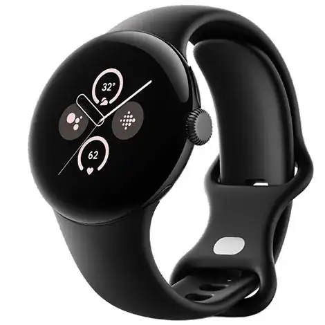 Pixel Watch 2 Wi-Fiモデル GA05029-GB マットブラック アルミケース/オブシディアン アクティブ バンドの商品画像