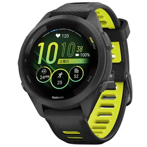 Forerunner 265S 010-02810-43 ブラックの商品画像