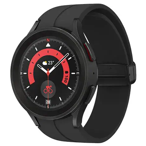 Galaxy Watch5 Pro 45mm チタニウム SM-R920NZKAXJP ブラックの商品画像