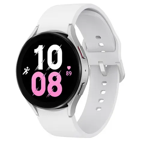 Galaxy Watch5 44mm SM-R910NZSAXJP シルバーの商品画像