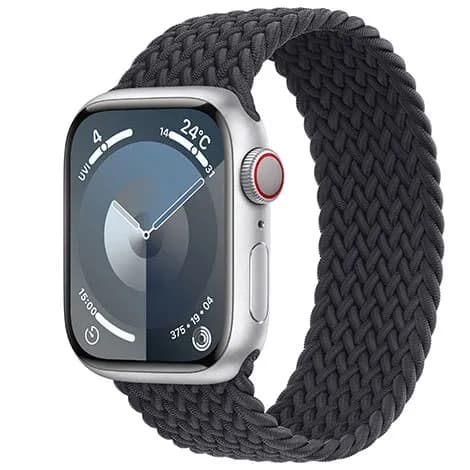 Apple Watch Series9 41mm GPS+Cellular アルミニウムケース/ブレイデッドソ‍ロ‍ル‍ー‍プの商品画像