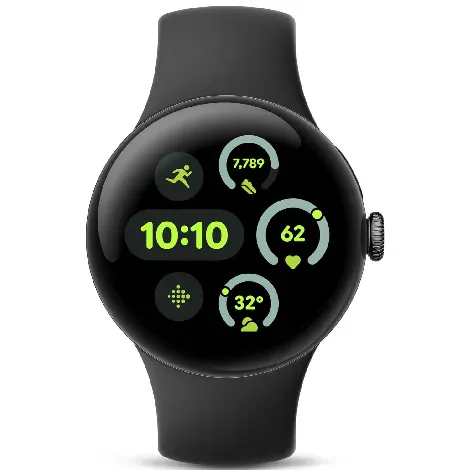 Pixel Watch 3 Wi-Fiモデル 41mm GA05757-US マットブラック アルミケース/オブシディアン アクティブ バンドの商品画像