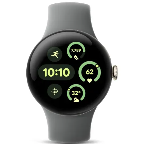 Pixel Watch 3 Wi-Fiモデル 41mm GA05758-US シャンパンゴールド アルミケース/ヘーゼル アクティブ バンドの商品画像