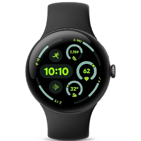 Pixel Watch 3 Wi-Fiモデル 45mm GA05785-US マットブラック アルミケース/オブシディアン アクティブ バンドの商品画像