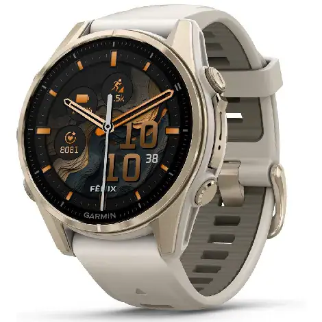 fenix 8 Sapphire AMOLED 43mm 010-02903-16 ソフトゴールド/フォググレーの商品画像
