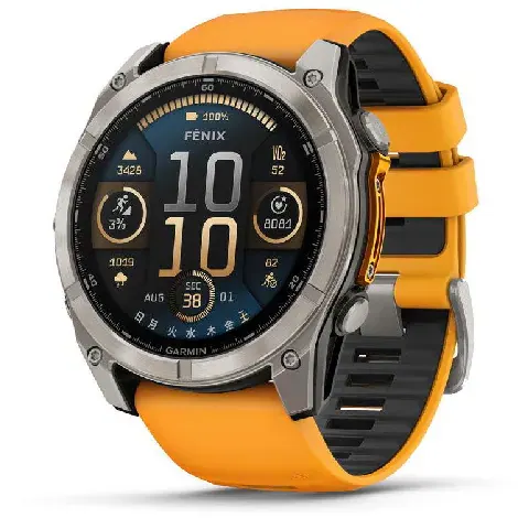 fenix 8 Sapphire AMOLED 51mm 010-02905-50 Ti/Orangeの商品画像