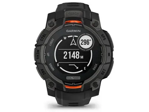 Instinct 3 Dual Power 45mm 010-02934-30 ブラックの商品画像